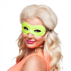 Škraboška neonová barva